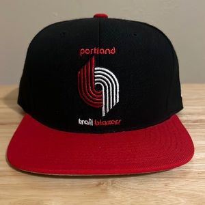 Mitchell and Ness Portland Trailblazers snapback hat